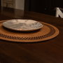 Hermia Seljuk - Walnut Juego de Salvamanteles de Madera (6 piezas)